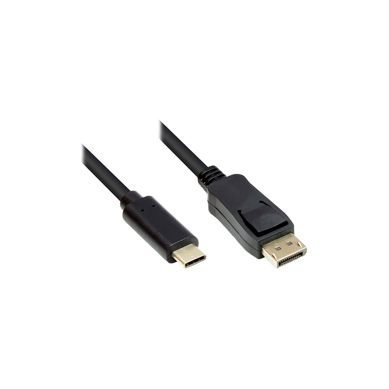 Buy Good Connections Adapterkabel USB-C an DP1.2 schwarz 3m in Cyprus, Nicosia, Limassol, Larnaka, Pafos