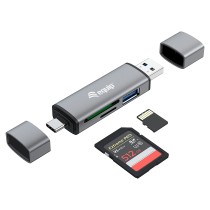 Buy Kartenleser USB-A3.0 USB-C3.2 MicroSD SD 5Gbps in Cyprus, Nicosia, Limassol, Larnaka, Pafos