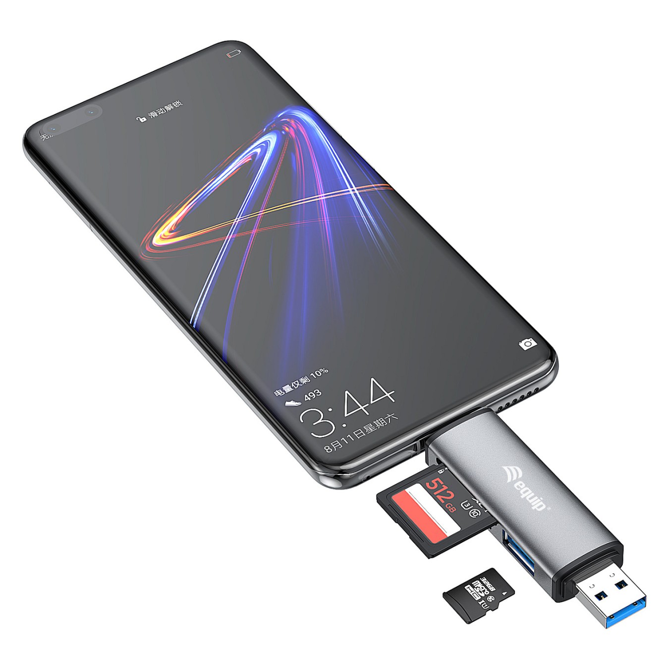 Buy Kartenleser USB-A3.0 USB-C3.2 MicroSD SD 5Gbps in Cyprus, Nicosia, Limassol, Larnaka, Pafos