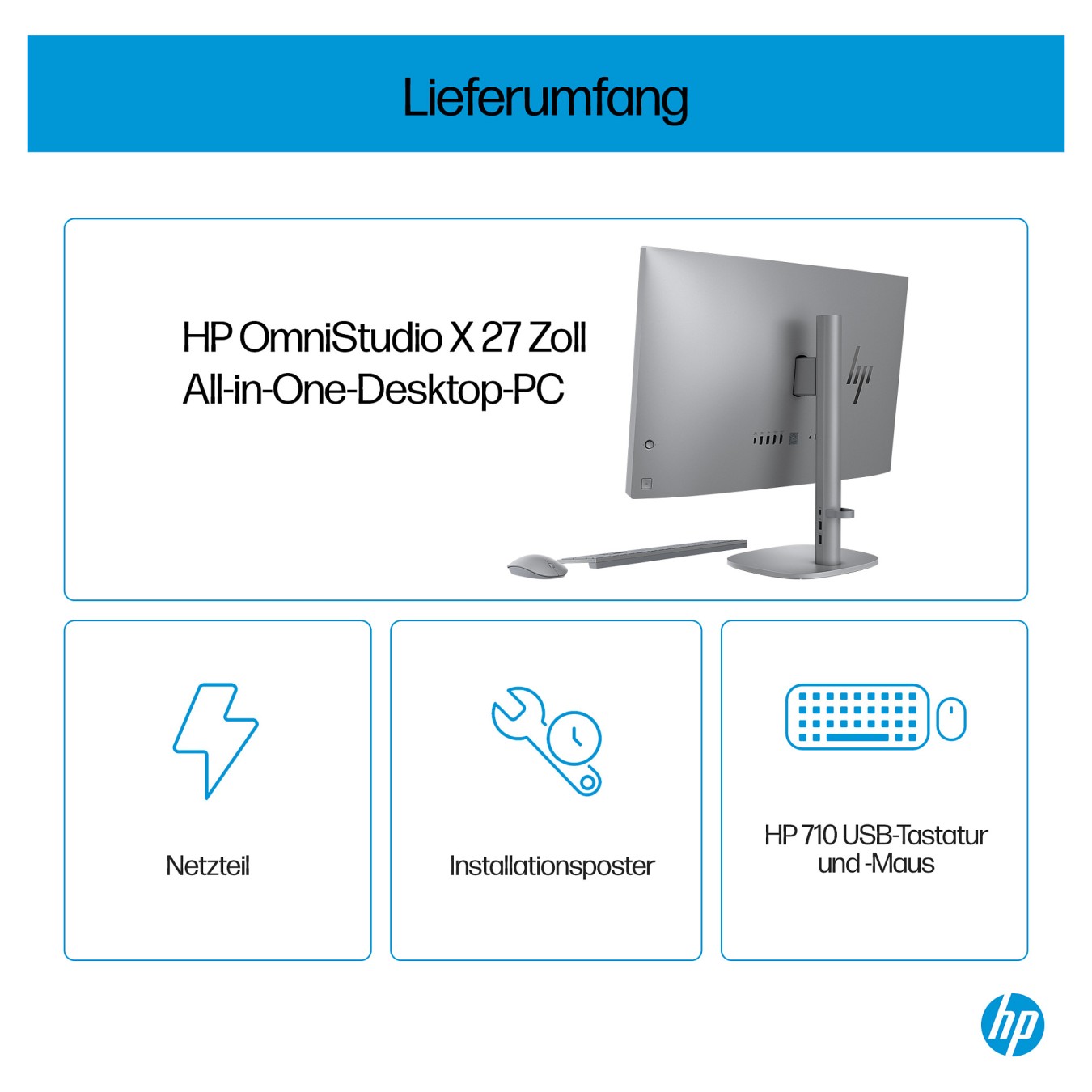 Buy HP AIO OSX 27-CS0075NG U7-155H 32G in Cyprus, Nicosia, Limassol, Larnaka, Pafos