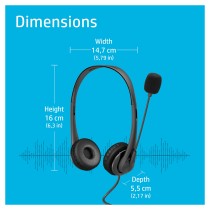 Buy HP G2 kabelgebundenes Stereo-Headset USB-A-Anschluss schwarz in Cyprus, Nicosia, Limassol, Larnaka, Pafos