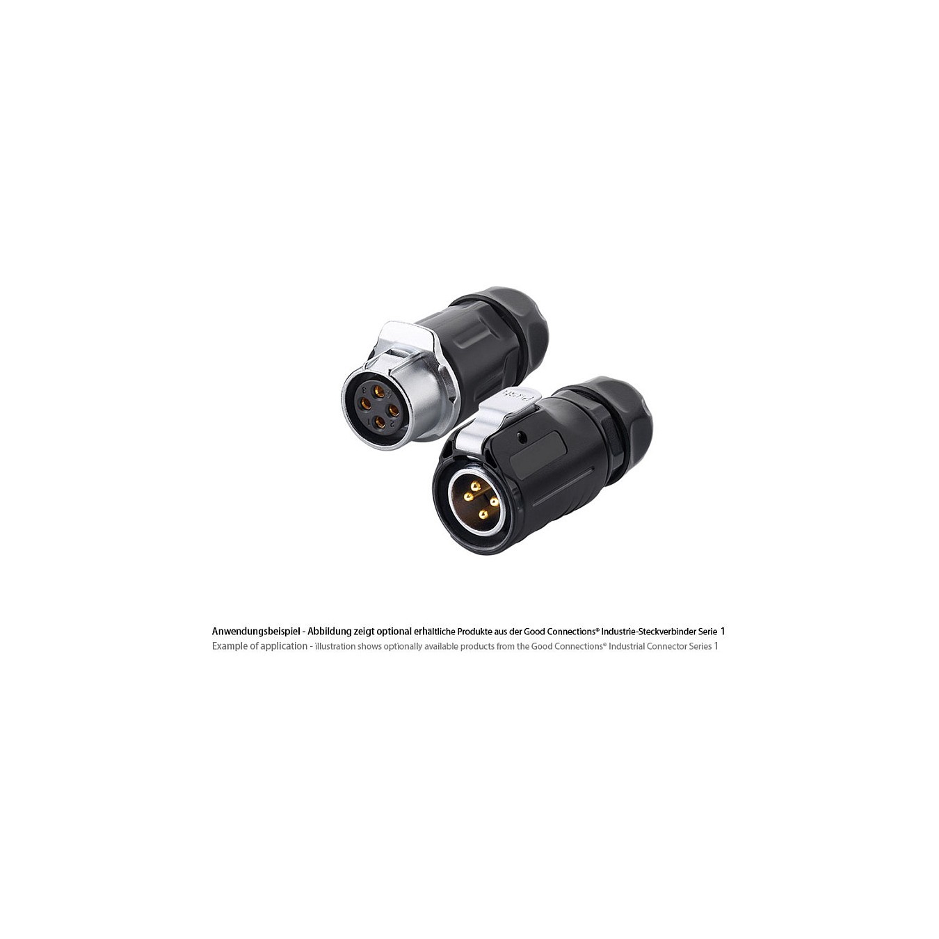 Buy Good Connections Industrie-Buchsen-St. S1 - Power 4-Pin M20 in Cyprus, Nicosia, Limassol, Larnaka, Pafos