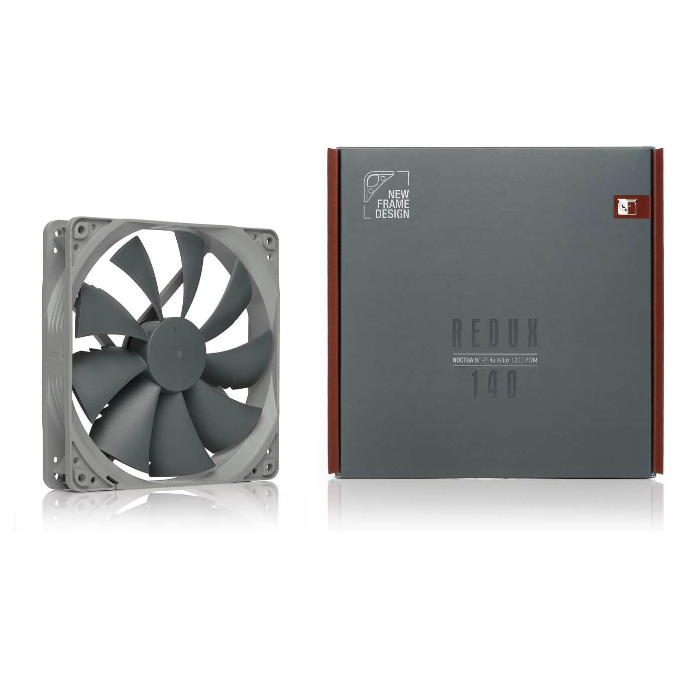 Buy 140mm Noctua NF-P14S REDUX-1200 PWM Gehäuselüfter 140 mm in Cyprus, Nicosia, Limassol, Larnaka, Pafos