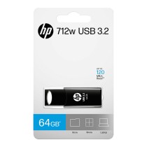Buy STICK HP 64GB 712w Black USB 3.2 Flash Drive in Cyprus, Nicosia, Limassol, Larnaka, Pafos