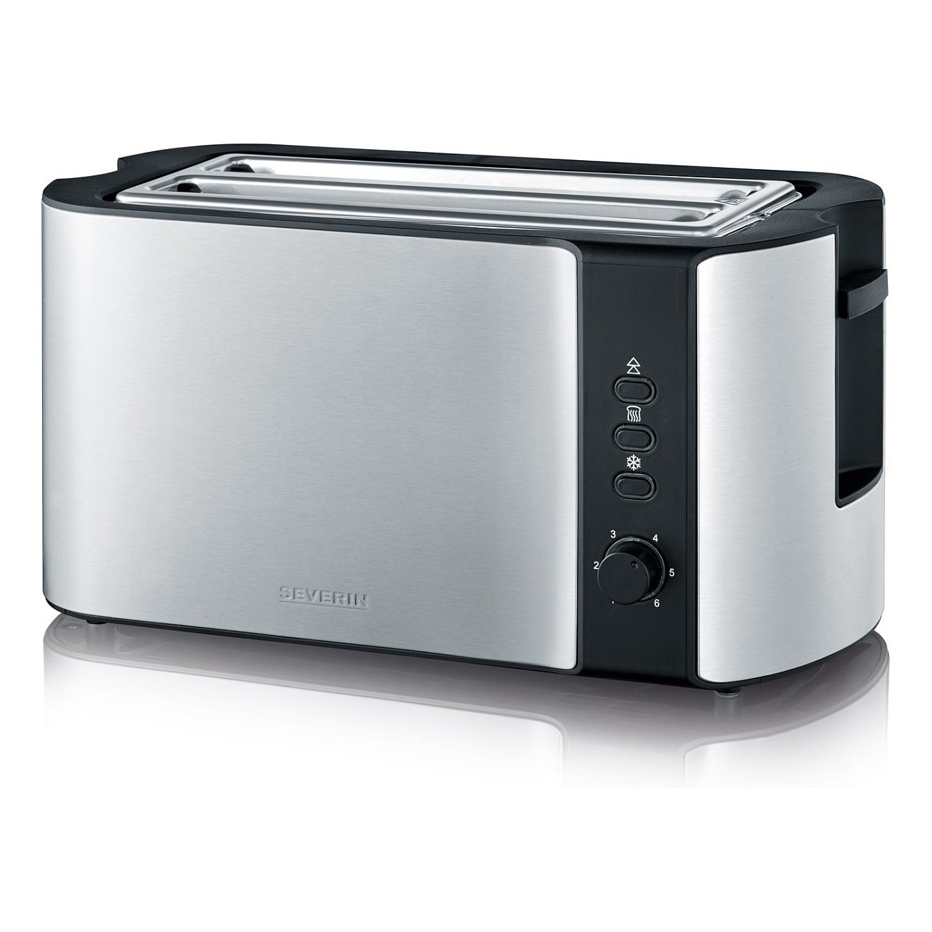 Buy Automatik-Langschlitztoaster AT 2590 (edelstahl schwarz, 1.400 Watt, fr 4 Scheiben Toast) in Cyprus, Nicosia, Limassol, Larn