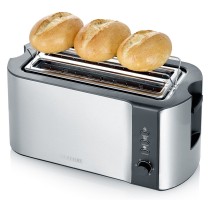 Buy Automatik-Langschlitztoaster AT 2590 (edelstahl schwarz, 1.400 Watt, fr 4 Scheiben Toast) in Cyprus, Nicosia, Limassol, Larn