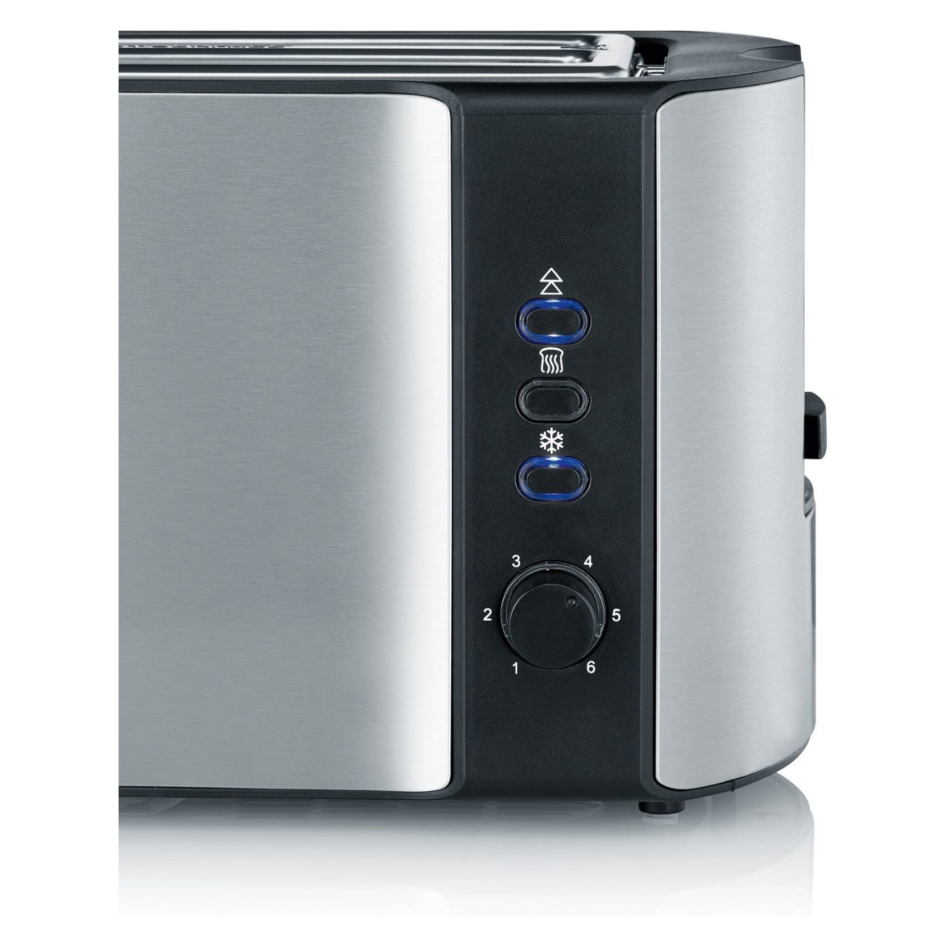 Buy Automatik-Langschlitztoaster AT 2590 (edelstahl schwarz, 1.400 Watt, fr 4 Scheiben Toast) in Cyprus, Nicosia, Limassol, Larn