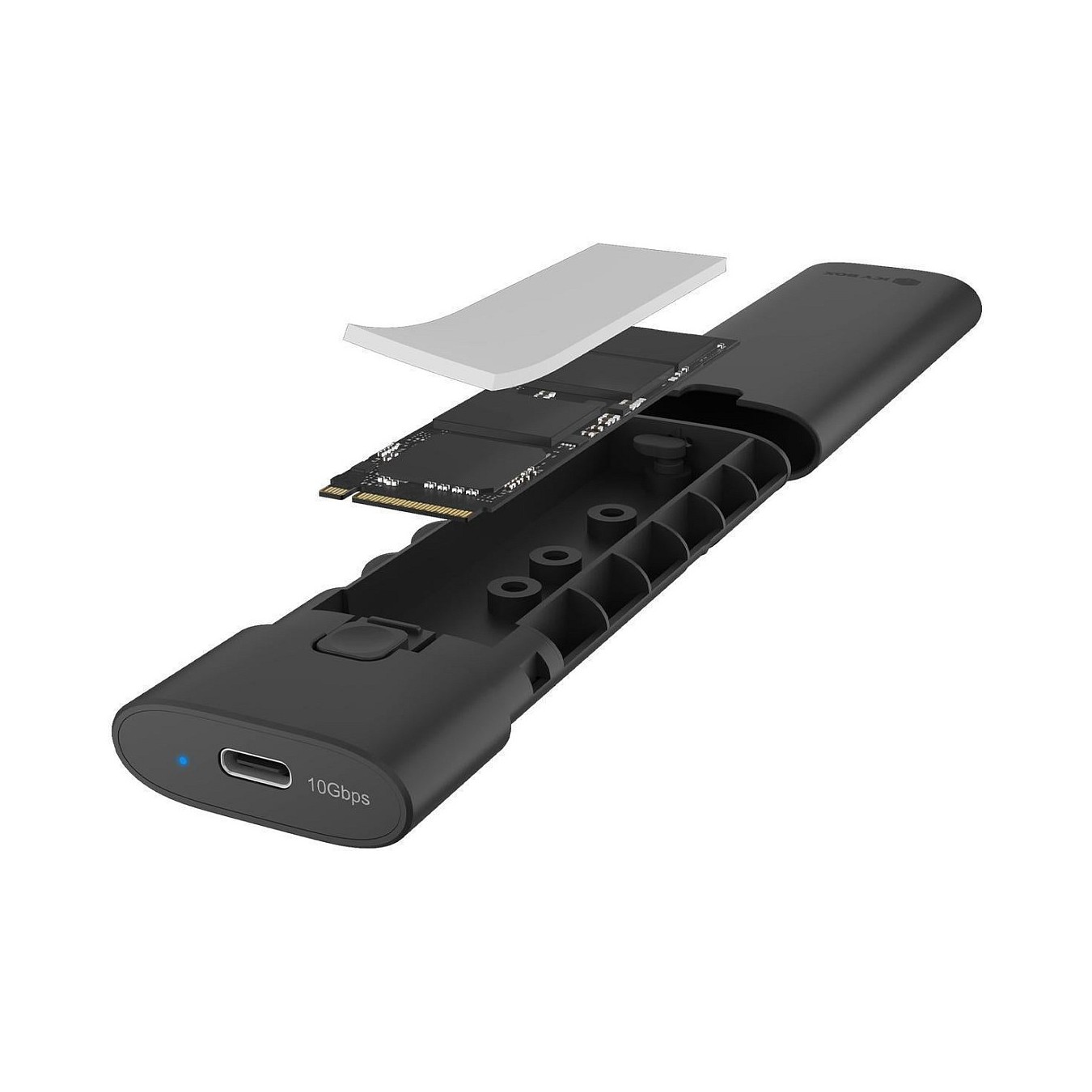Buy IcyBox Spade Case 1806 NVMe M.2 USB 3.2 Gen 2 Type-C in Cyprus, Nicosia, Limassol, Larnaka, Pafos