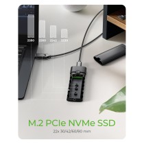 Buy IcyBox Spade Case 1806 NVMe M.2 USB 3.2 Gen 2 Type-C in Cyprus, Nicosia, Limassol, Larnaka, Pafos