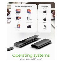 Buy IcyBox Spade Case 1806 NVMe M.2 USB 3.2 Gen 2 Type-C in Cyprus, Nicosia, Limassol, Larnaka, Pafos