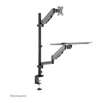 Buy Neomounts DS90-325BL1 höhenverstellbarer, tischmontierter Arbeitsplatz für 17-32' Bildschirme - Schwarz in Cyprus, Nicosia, 