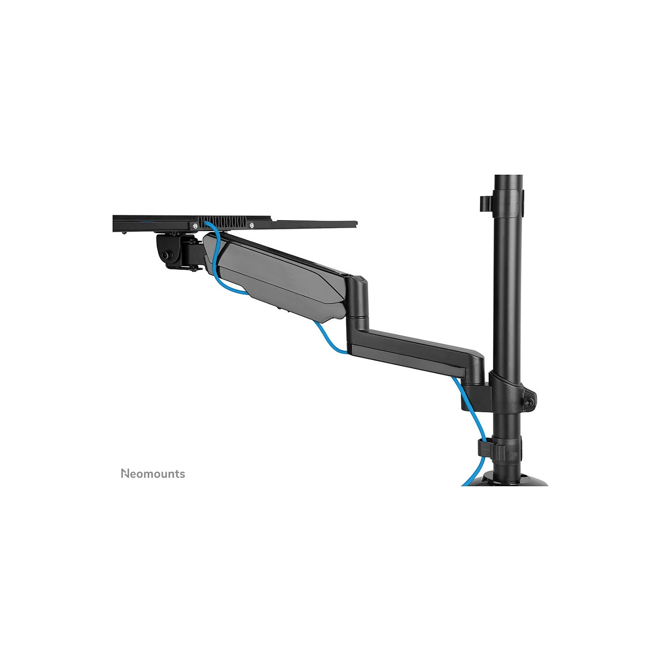 Buy Neomounts DS90-325BL1 höhenverstellbarer, tischmontierter Arbeitsplatz für 17-32' Bildschirme - Schwarz in Cyprus, Nicosia, 