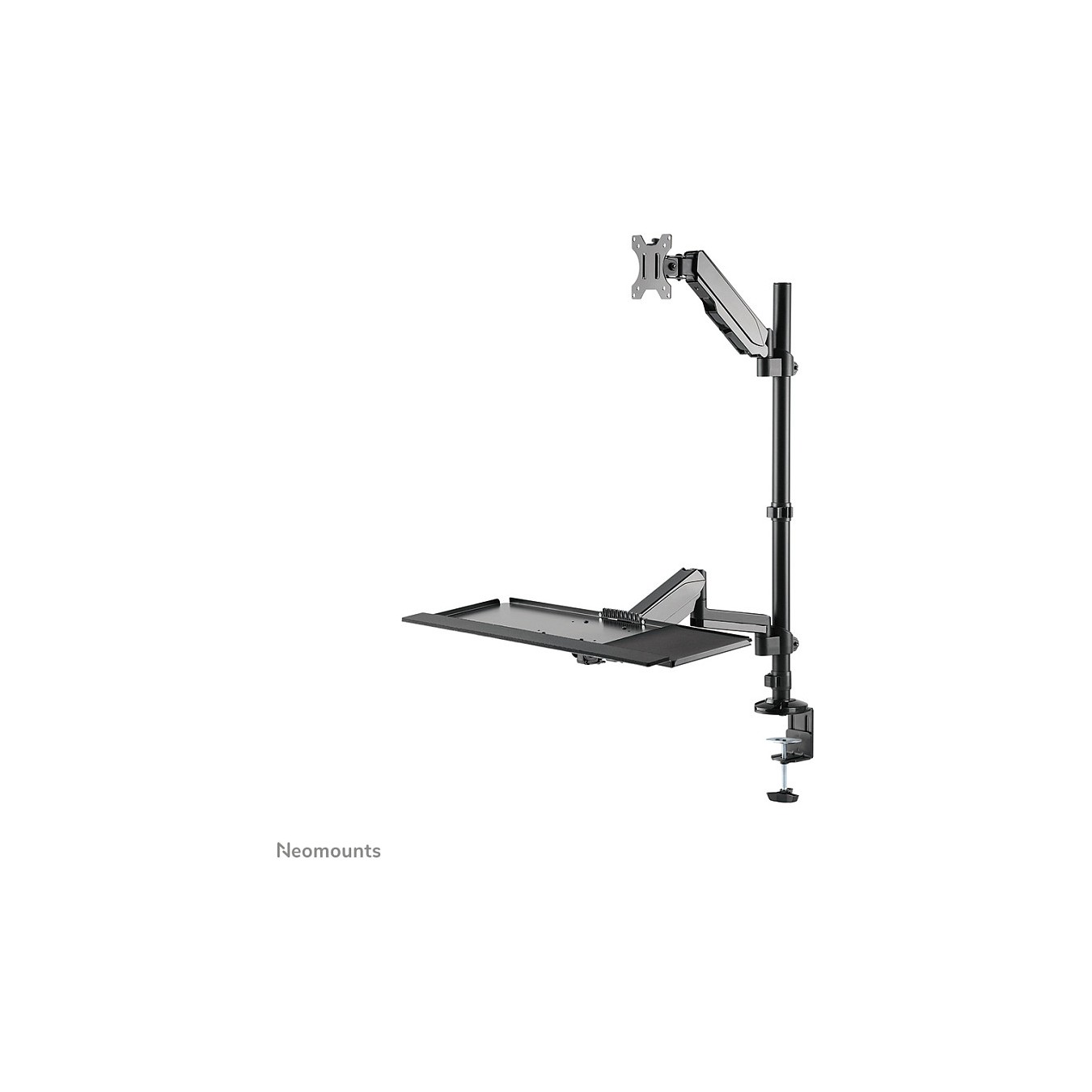 Buy Neomounts DS90-325BL1 höhenverstellbarer, tischmontierter Arbeitsplatz für 17-32' Bildschirme - Schwarz in Cyprus, Nicosia, 