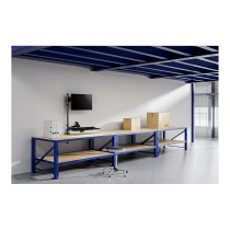 Buy Neomounts DS90-325BL1 höhenverstellbarer, tischmontierter Arbeitsplatz für 17-32' Bildschirme - Schwarz in Cyprus, Nicosia, 