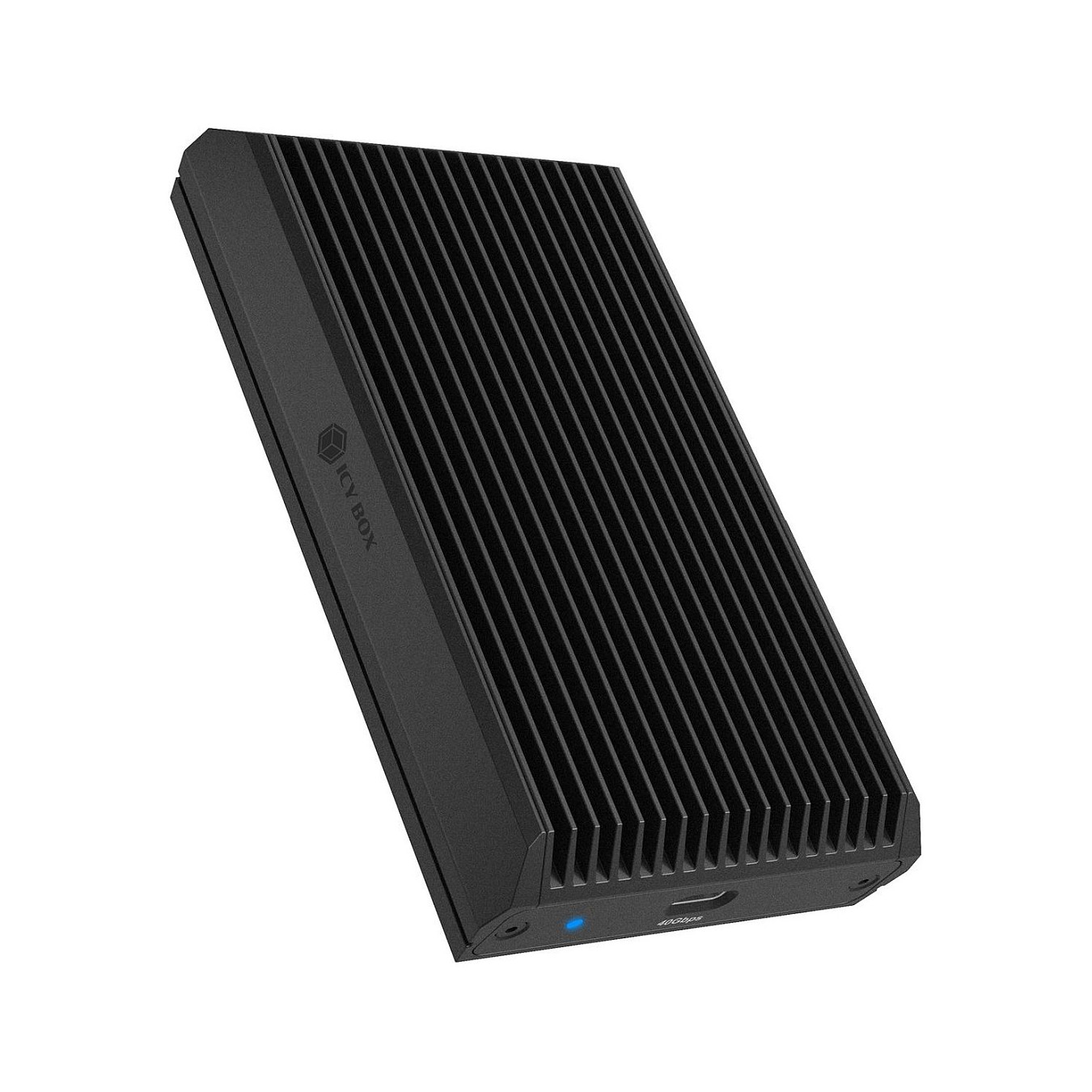 Buy ICY BOX Gehäuse für M.2 NVMe SSD mit USB4® Gen 3x2 (40 Gbps), mit USB-C zu USB-C Kabel und Gummifixierung in Cyprus, Nicosia