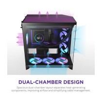 Buy NZXT H9 FLOW RGB+ (2025) All Black MidiTower CM-H92FB-P1 in Cyprus, Nicosia, Limassol, Larnaka, Pafos