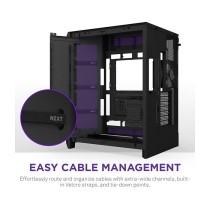 Buy NZXT H9 FLOW RGB+ (2025) All Black MidiTower CM-H92FB-P1 in Cyprus, Nicosia, Limassol, Larnaka, Pafos