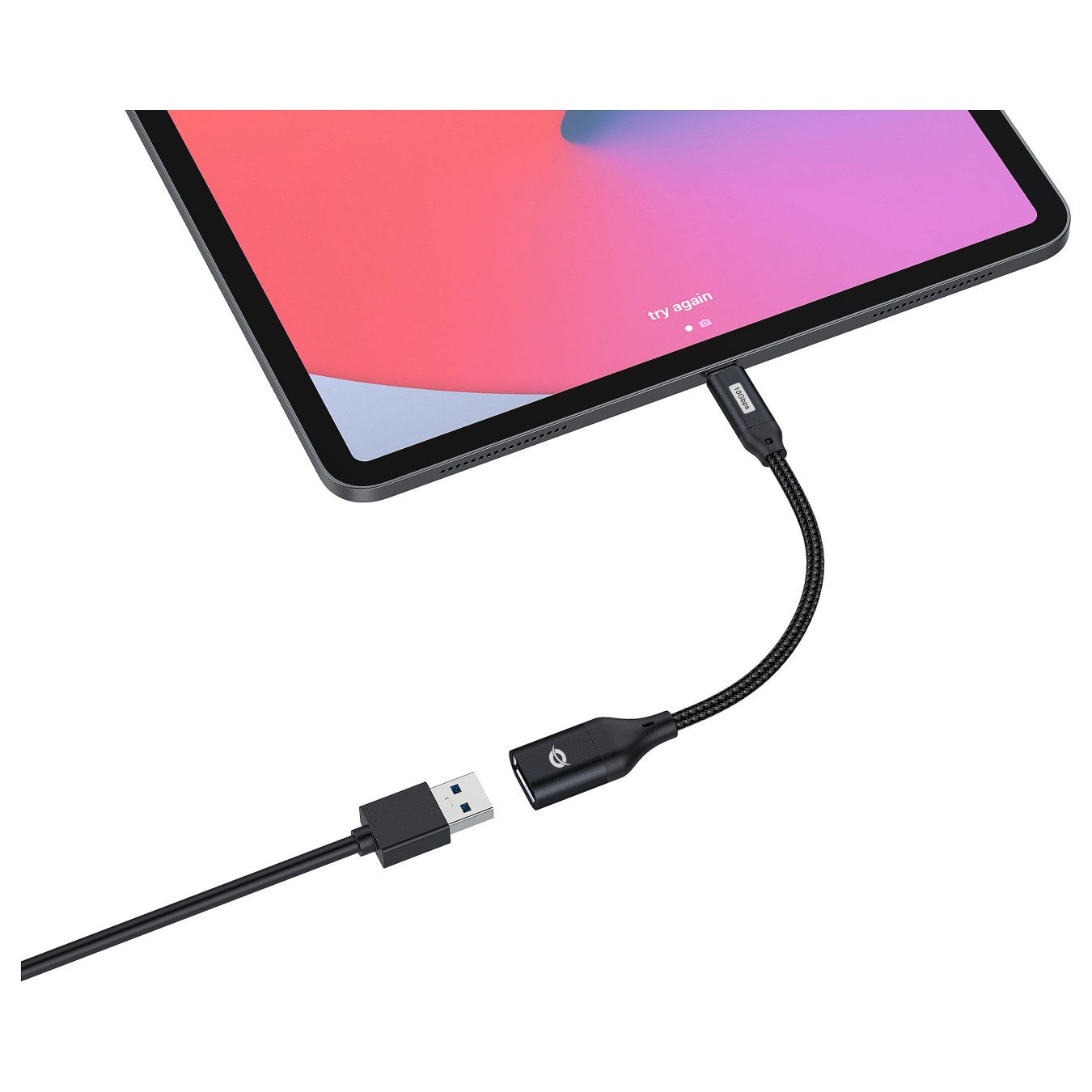 Buy CONCEPTRONIC Adapter USB-C3.2- to USB-A3.0 10Gbs 0.20m sw in Cyprus, Nicosia, Limassol, Larnaka, Pafos