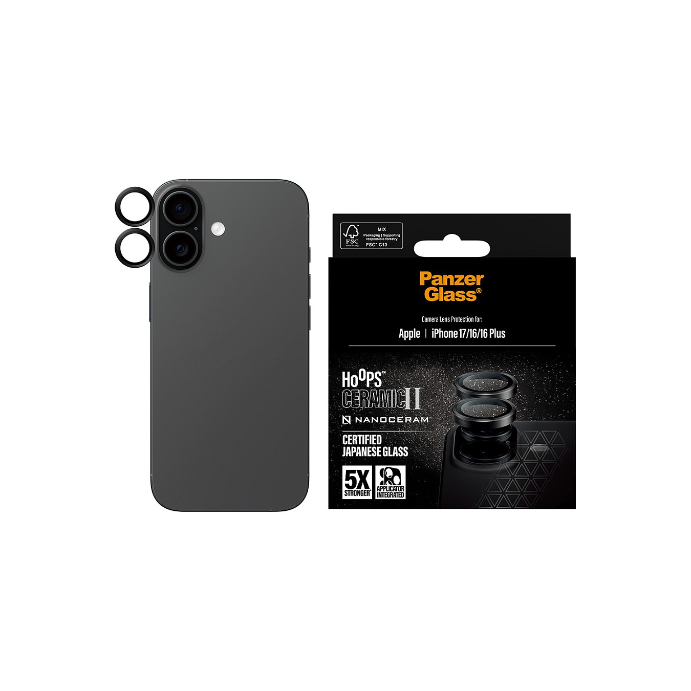 Buy Panzerglass CERAMIC II CAMERA LENS PROTECTO in Cyprus, Nicosia, Limassol, Larnaka, Pafos