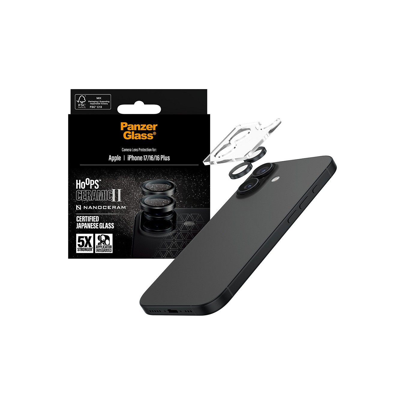 Buy Panzerglass CERAMIC II CAMERA LENS PROTECTO in Cyprus, Nicosia, Limassol, Larnaka, Pafos