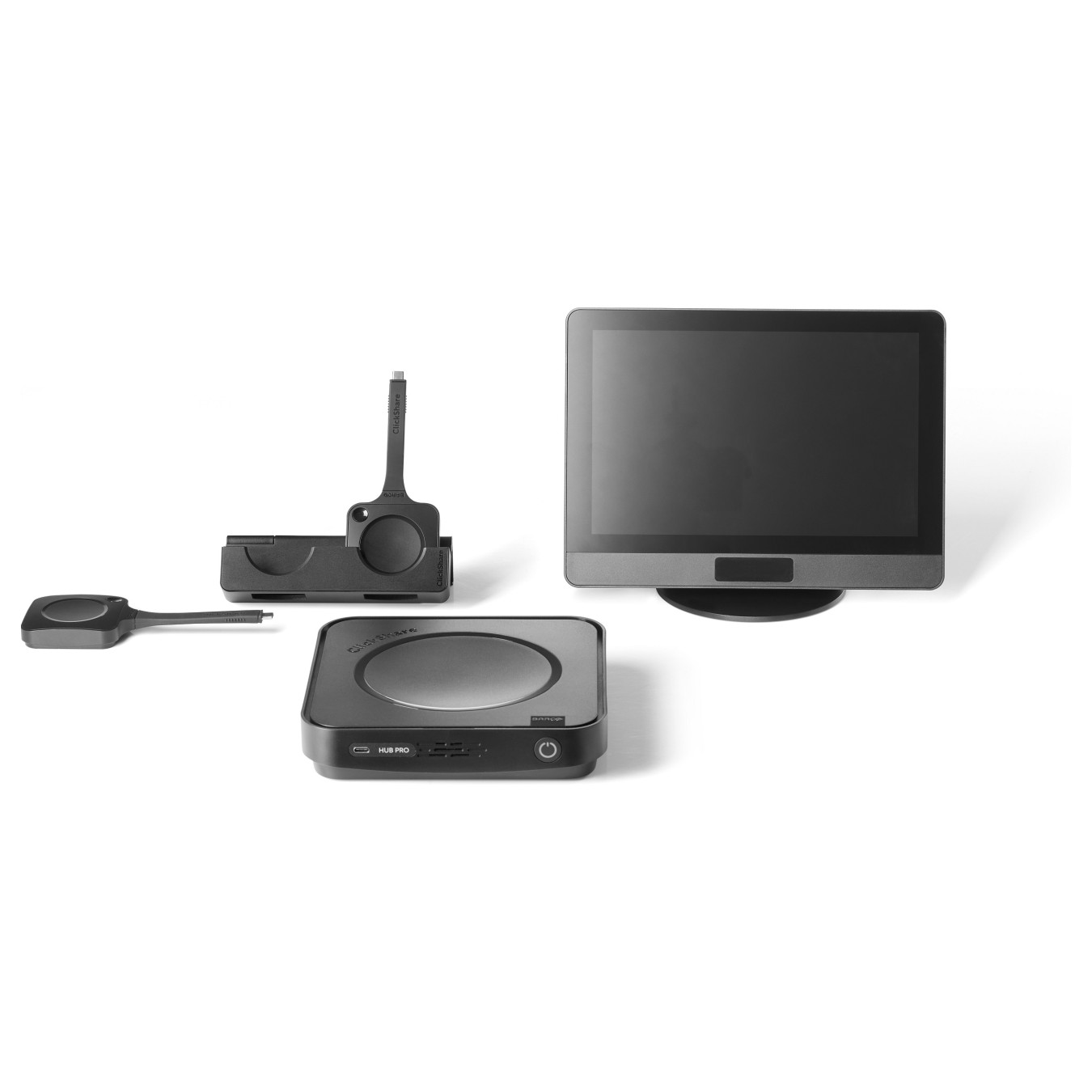 Buy Barco ClickShare Hub Pro - Modulares Videokonferenzraumsystem - mit ClickShare Control Panel - power adapter included in Cyp