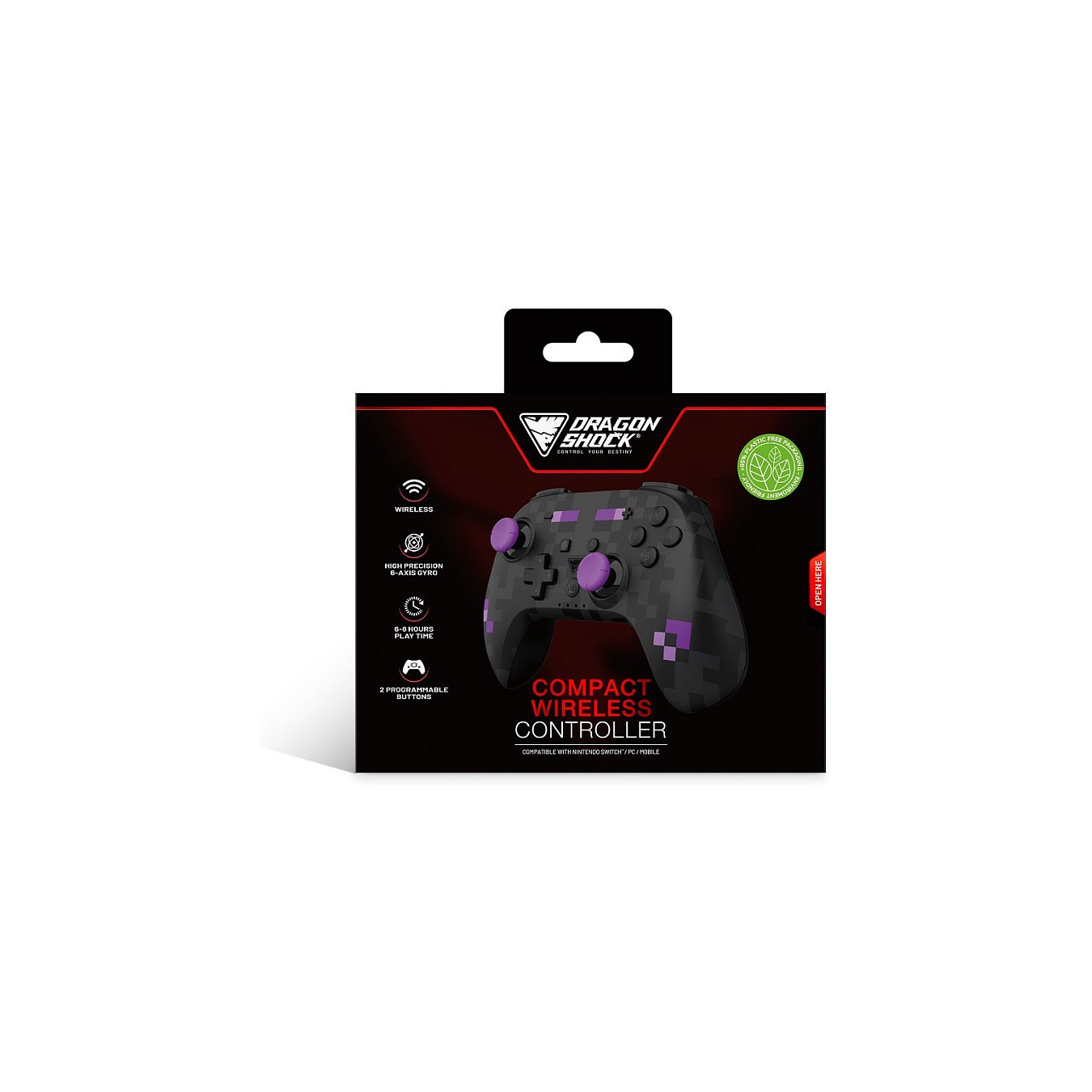 Buy Dragonshock Controller Poptop Wireless Cubes black switch in Cyprus, Nicosia, Limassol, Larnaka, Pafos