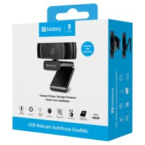 Buy SANDBERG USB Webcam Autofocus DualMic in Cyprus, Nicosia, Limassol, Larnaka, Pafos