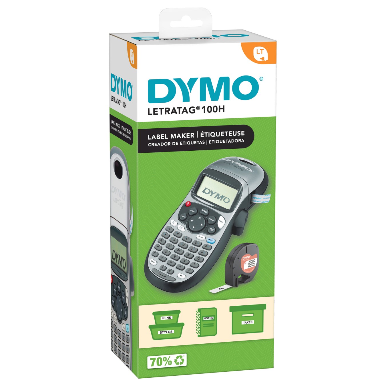 Buy DYMO LetraTag LT-100H Beschriftungsgerät - Silber Edition inkl. Batterien in Cyprus, Nicosia, Limassol, Larnaka, Pafos