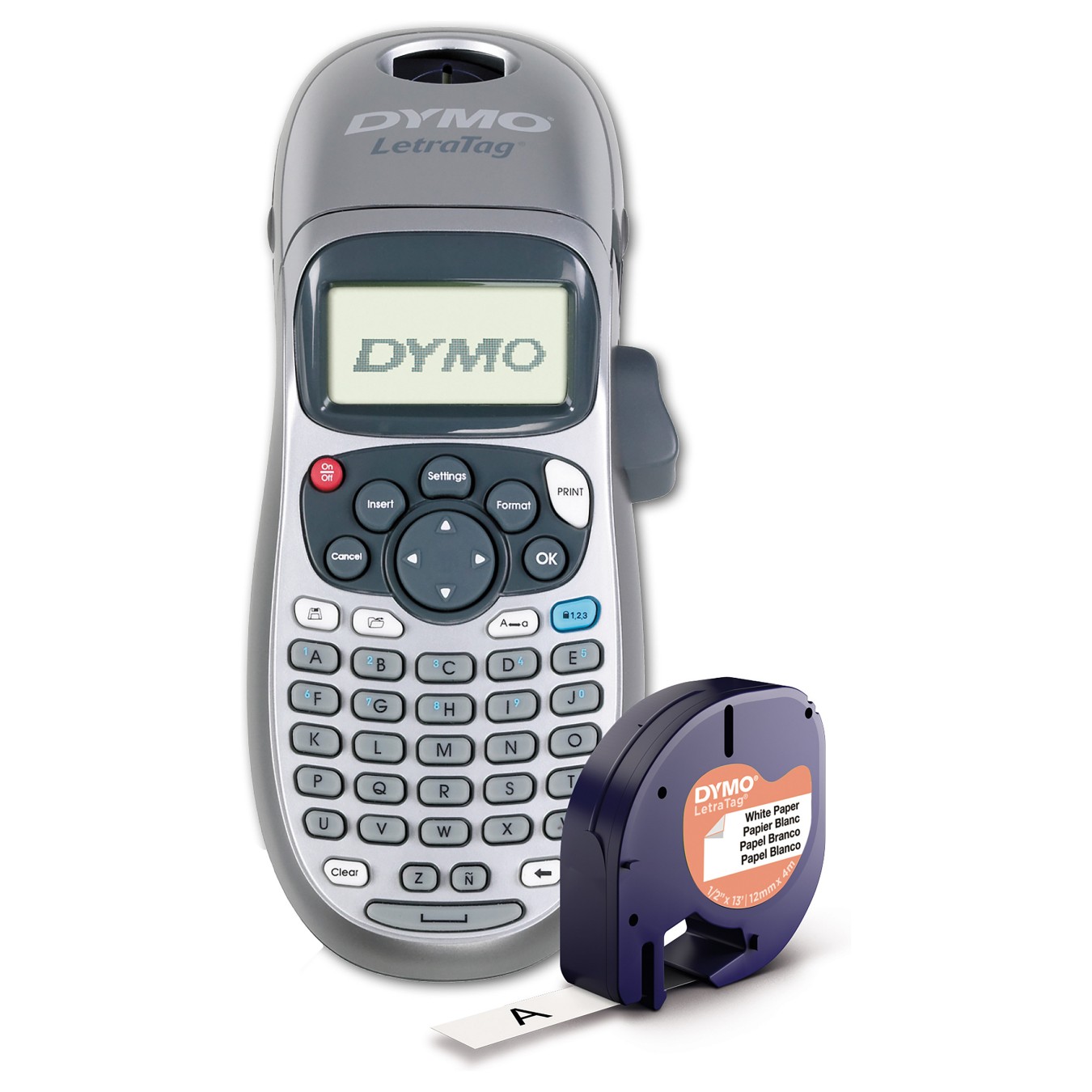 Buy DYMO LetraTag LT-100H Beschriftungsgerät - Silber Edition inkl. Batterien in Cyprus, Nicosia, Limassol, Larnaka, Pafos