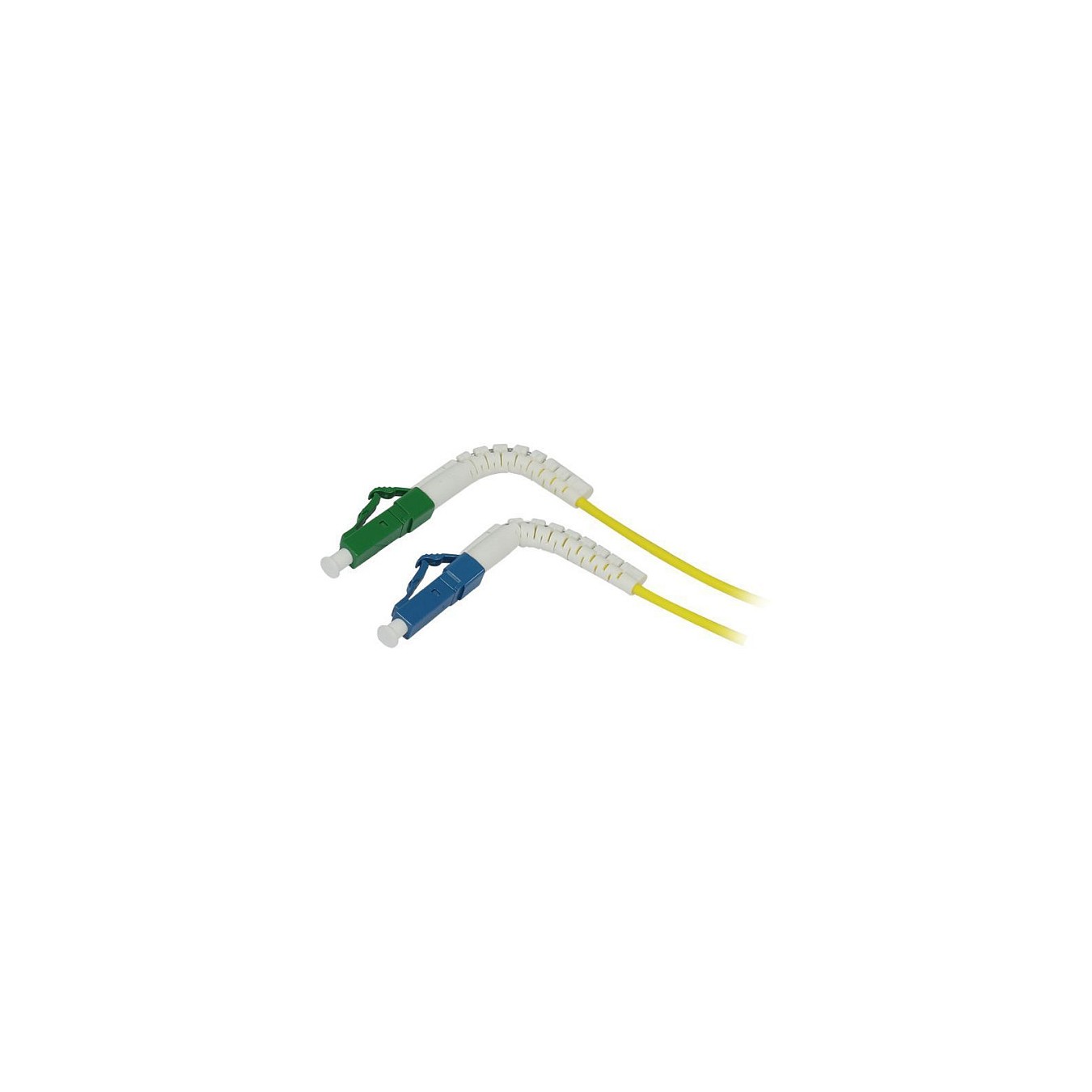 Buy Synergy21 LWL-1-Faser-Patchk. 0,5mtr.LC-LC(APC), 9 125u, OS2, G657A2, AD2mm, flexible Knickschutztülle in Cyprus, Nicosia, L