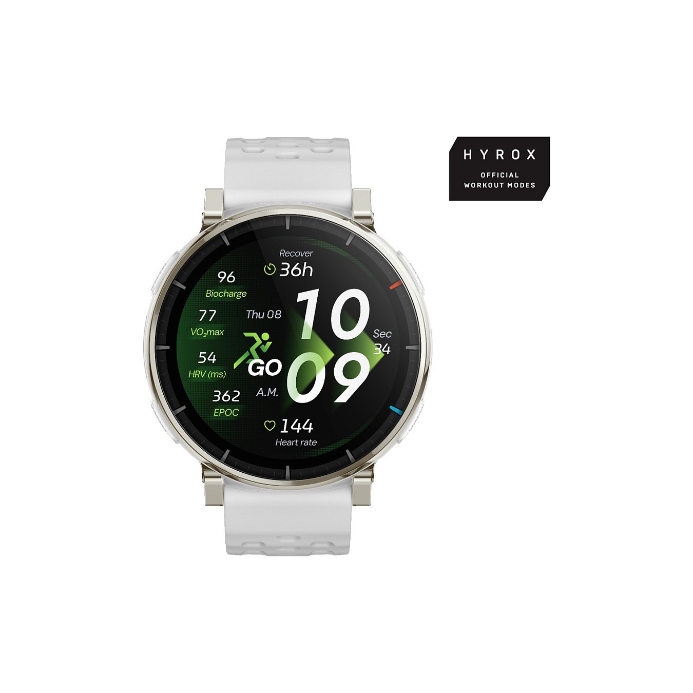 Buy Amazfit Active 3 Premium White Smartwatch HYROX-Modus in Cyprus, Nicosia, Limassol, Larnaka, Pafos