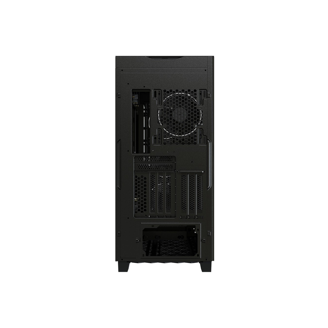 GIGABYTE GB-AC500G - Mid Tower PC Case, Black, Tempered Glass, 4x Fans, E-ATX/ATX/mATX/ITX, USB-C