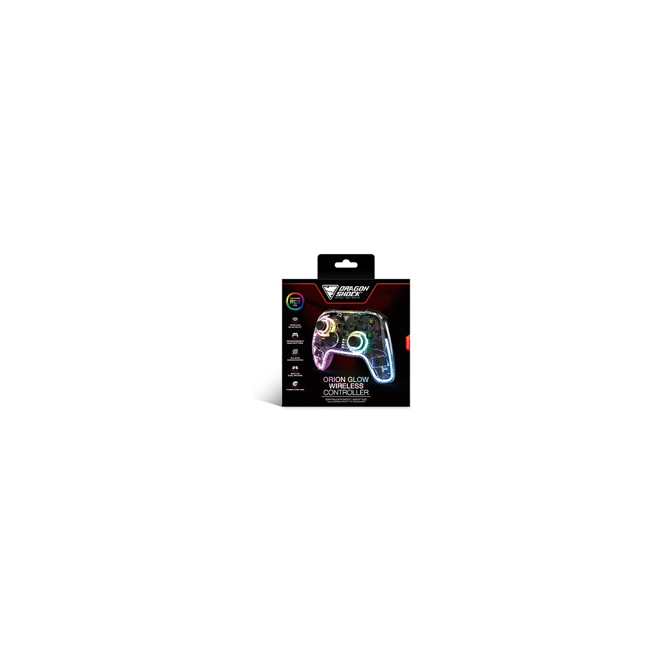 Buy Dragonshock Controller Orion Glow Wireless RGB Switch in Cyprus, Nicosia, Limassol, Larnaka, Pafos