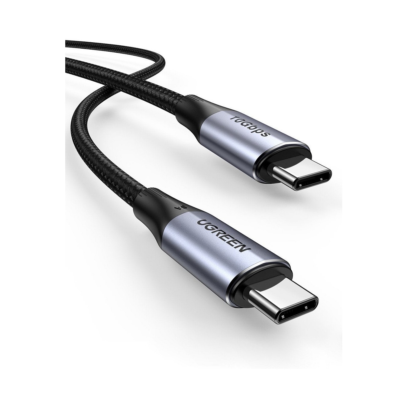 Buy UGREEN USB-C to USB-C Cable 140W Gen2 Black 1m in Cyprus, Nicosia, Limassol, Larnaka, Pafos