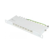 Buy Good Connections Patchpanel 10'Cat. 6A 8-P. 0,5HE lichtgr. in Cyprus, Nicosia, Limassol, Larnaka, Pafos
