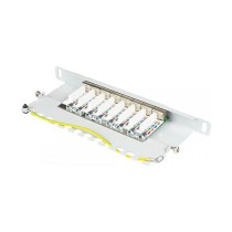 Buy Good Connections Patchpanel 10'Cat. 6A 8-P. 0,5HE lichtgr. in Cyprus, Nicosia, Limassol, Larnaka, Pafos