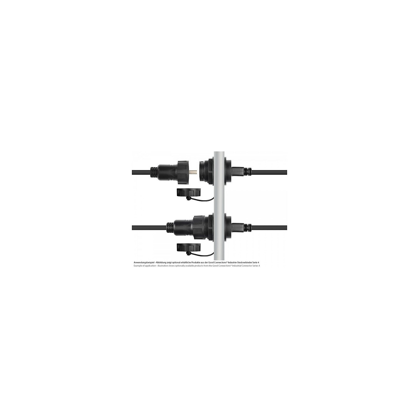 Buy Good Connections Industrie-Stecker S4 -USB 2.0 A-A 1m Kabel in Cyprus, Nicosia, Limassol, Larnaka, Pafos