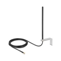 Buy Delock 5G LTE Antenne SMA Stecker 3 - 5 dBi omnidirektional starr mit Anschlusskabel RG-58, 3 m Wandmontage outdoor s... in 