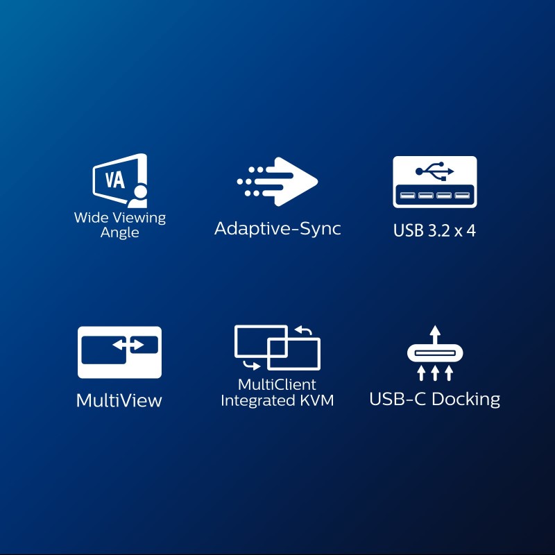 Buy Philips 346B1C - 34-inch Curved UWQHD (3440x1440) VA 100Hz 4ms, USB-C PD 90W... in Cyprus, Nicosia, Limassol, Larnaka, Pafos