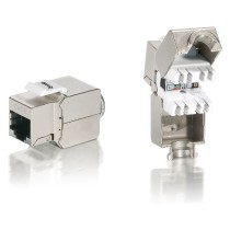 Buy Keystone Jack geschirmt Cat6 LSA 8Stk sil Polybeutel in Cyprus, Nicosia, Limassol, Larnaka, Pafos