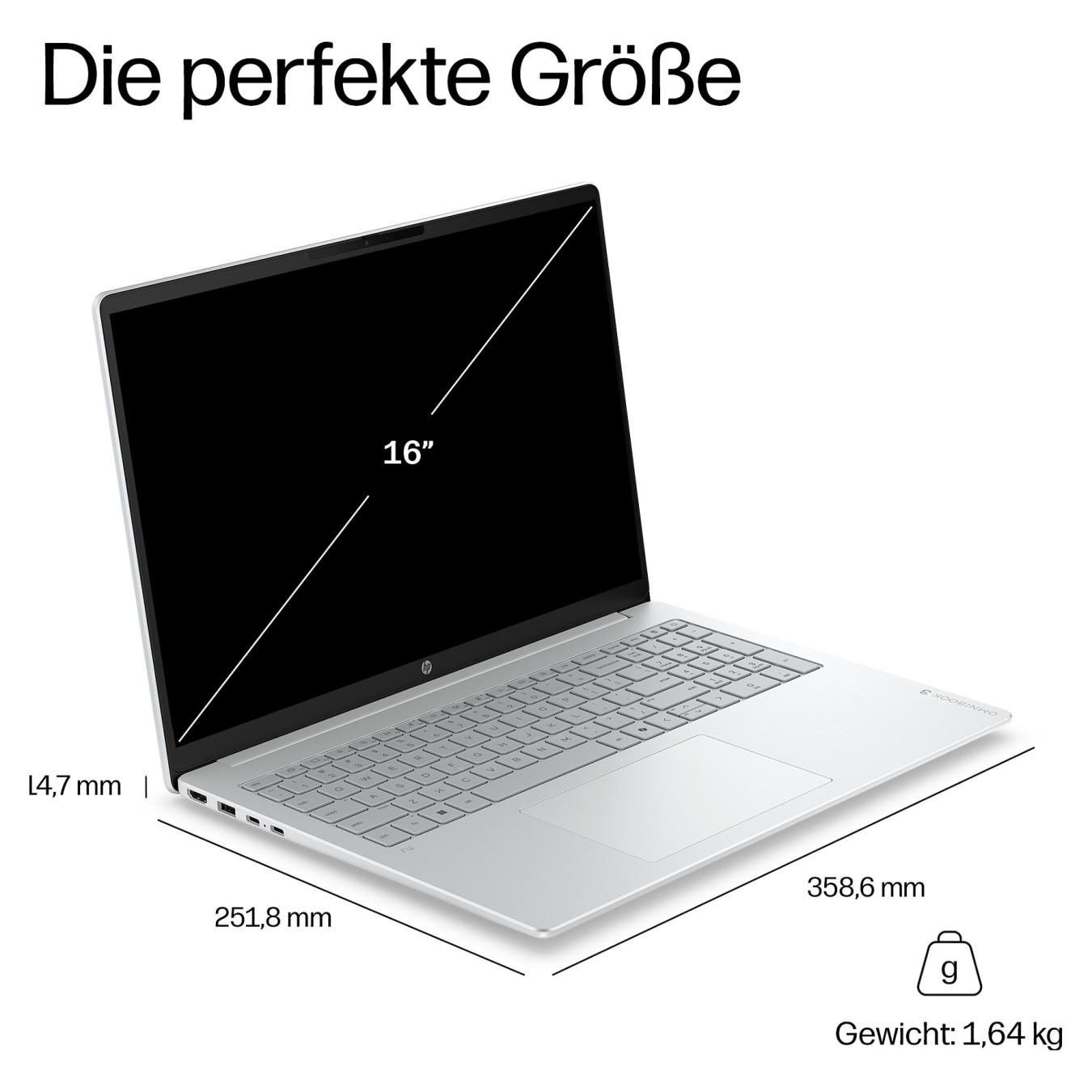 Buy HP OmniBook 3 Next Gen AI 16-bv0074ng RYZ AI 7 445 32GB 1TBSSD W11 Home in Cyprus, Nicosia, Limassol, Larnaka, Pafos