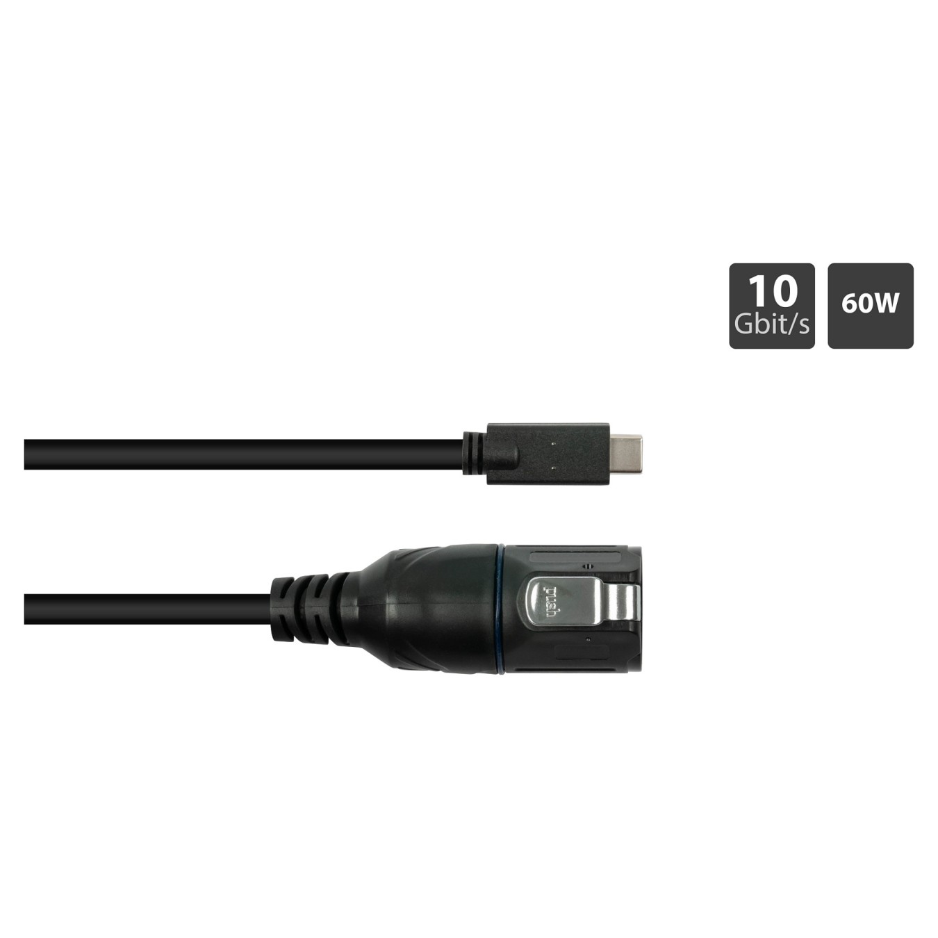 Buy Good Connections Industrie-Stecker S1 - USB 3.2 C-C, 1m in Cyprus, Nicosia, Limassol, Larnaka, Pafos