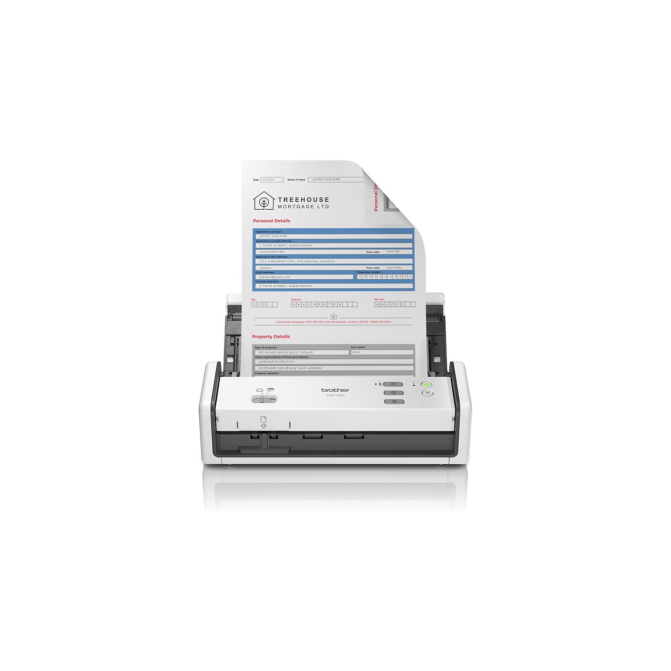 Buy Brother ADS-1300 Duplex-Dokumentenscanner in Cyprus, Nicosia, Limassol, Larnaka, Pafos