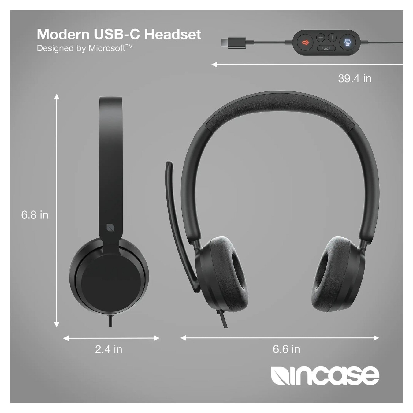 Buy Incase Modern USB-C Headset in Cyprus, Nicosia, Limassol, Larnaka, Pafos
