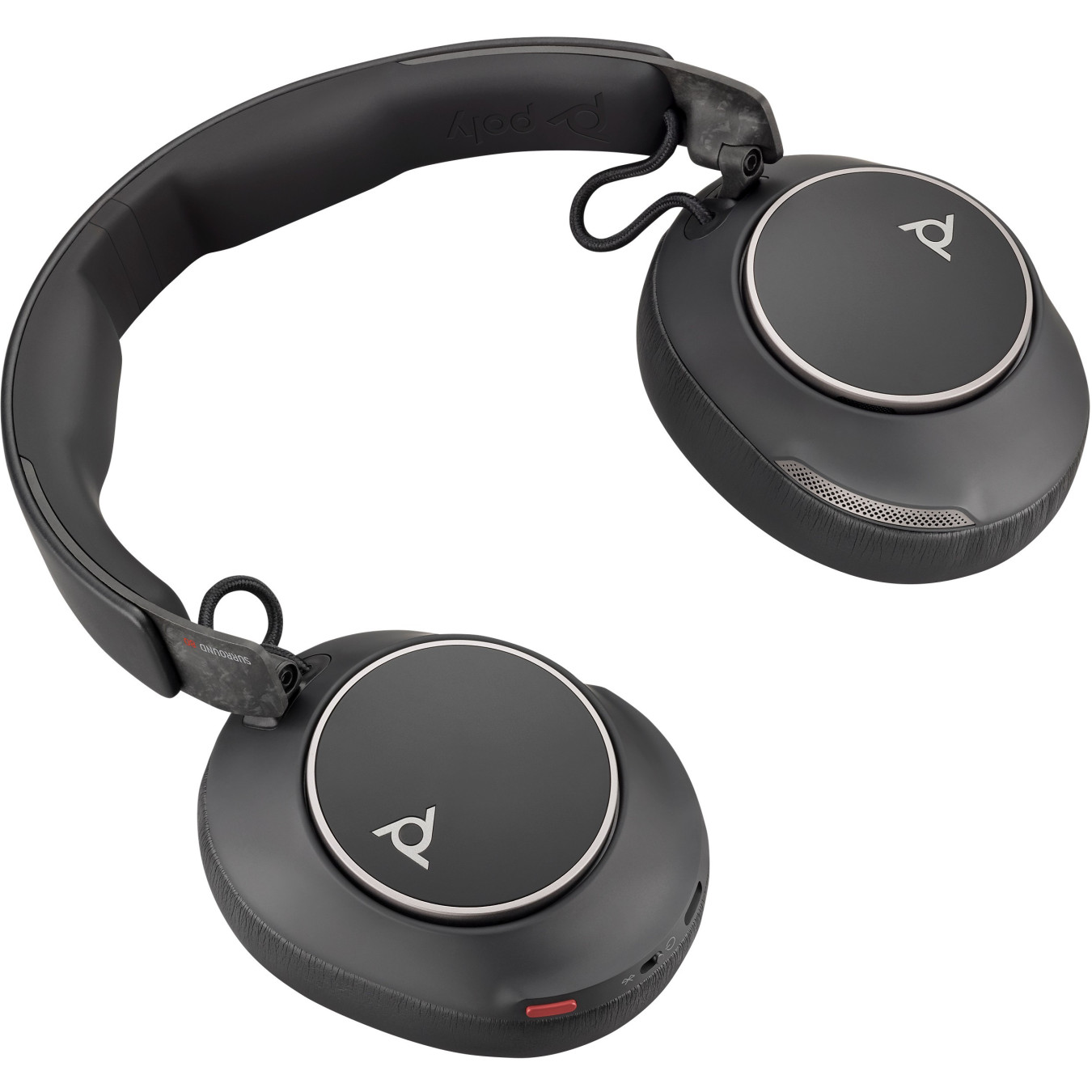 Poly Voyager Surround 80 UC - Wireless Bluetooth 5.3 On-Ear Headset, USB-C, Black — Buy in Cyprus with Fast Delivery