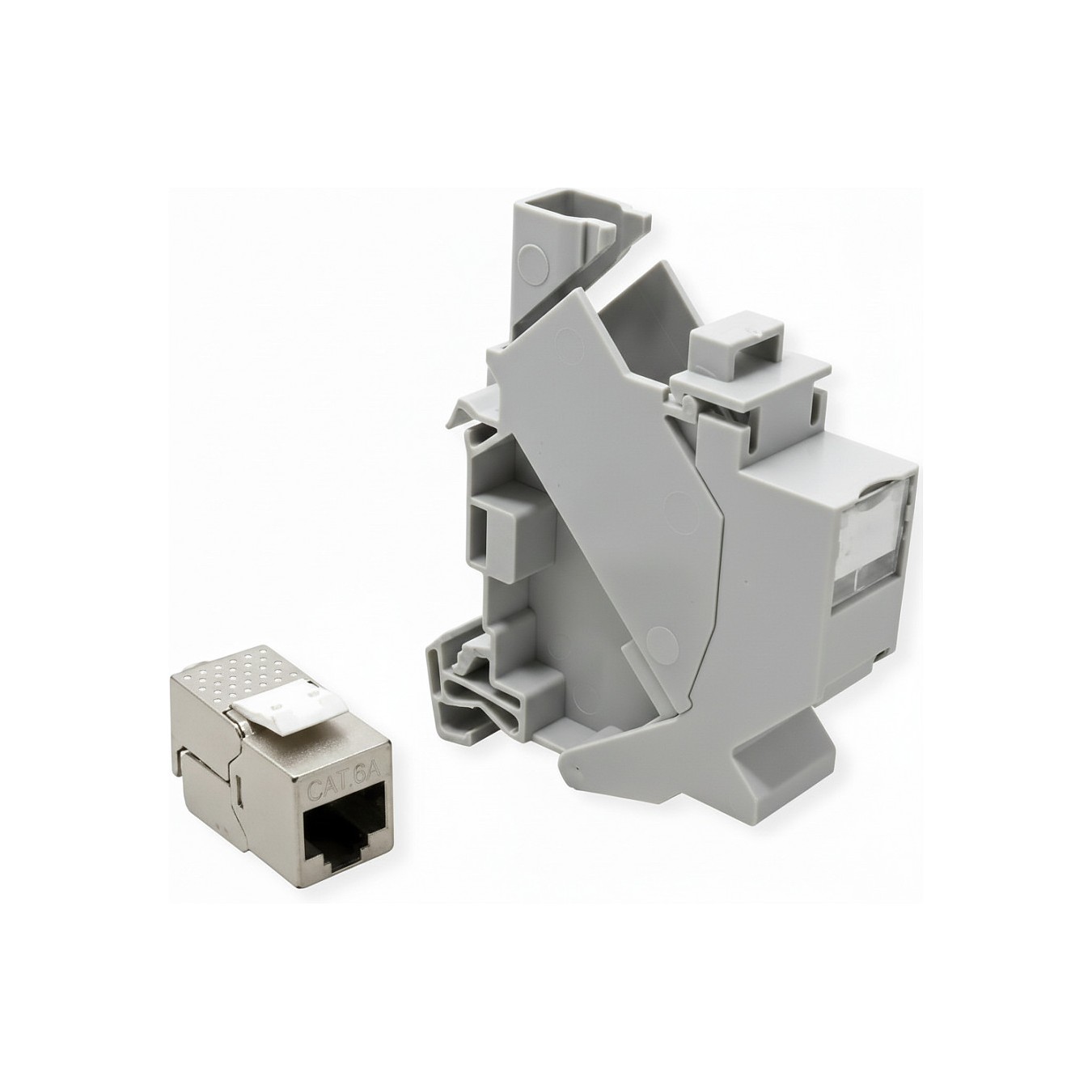 Buy ROLINE Tragschienenadapter fr Keystone Module, inkl. Cat.6A Keystone, geschirmt, 45 in Cyprus, Nicosia, Limassol, Larnaka, P