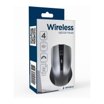 Buy gembird Maus OPT WIRELESS 4 Tasten inkl. USB schwarz-grau in Cyprus, Nicosia, Limassol, Larnaka, Pafos