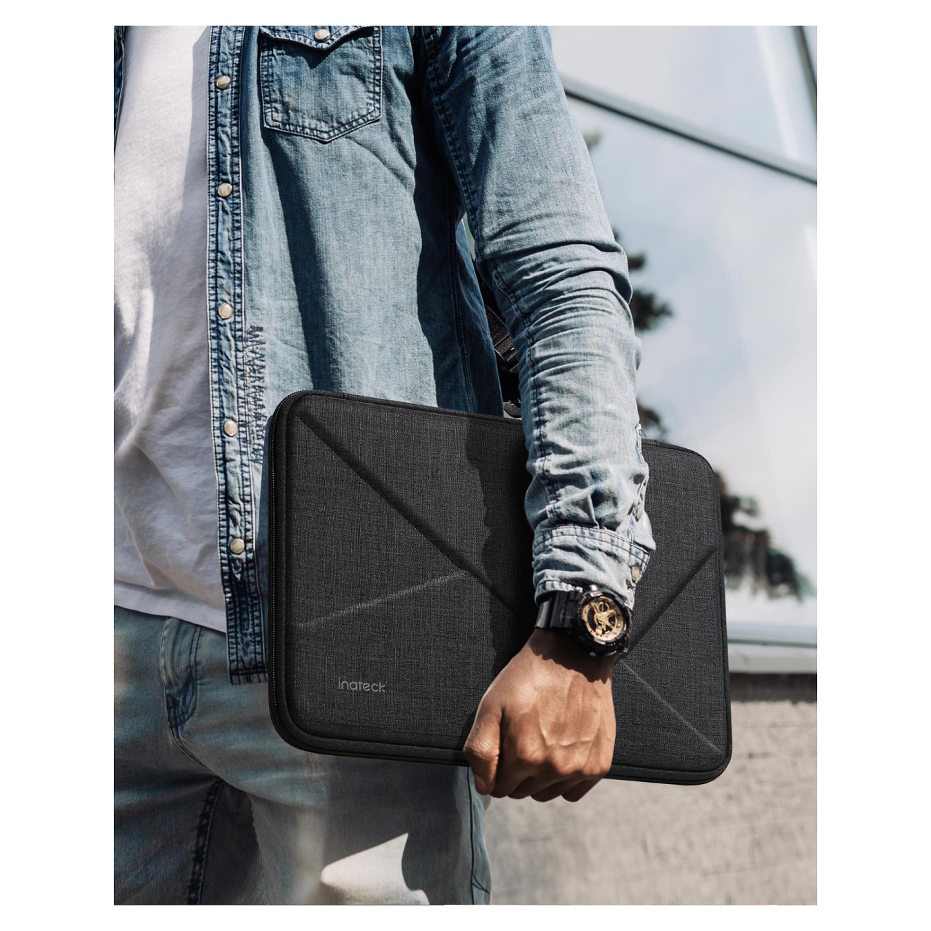 Buy inateck Laptoptasche 13' mit Zubehörtasche LB01007-13_black in Cyprus, Nicosia, Limassol, Larnaka, Pafos
