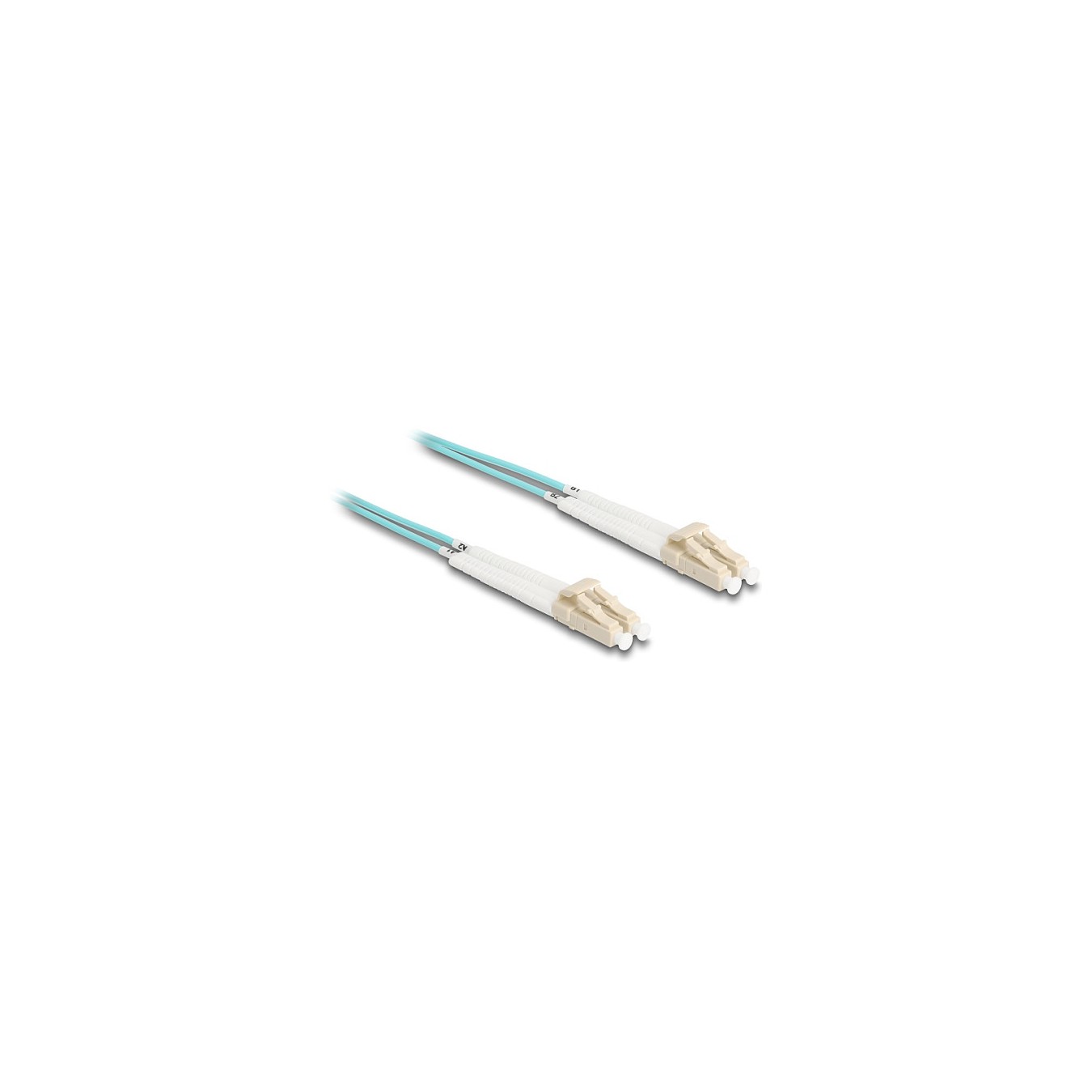 Buy Delock LWL Kabel LC Duplex zu LC Duplex Multimode OM3 winkelbar 0,5 m in Cyprus, Nicosia, Limassol, Larnaka, Pafos