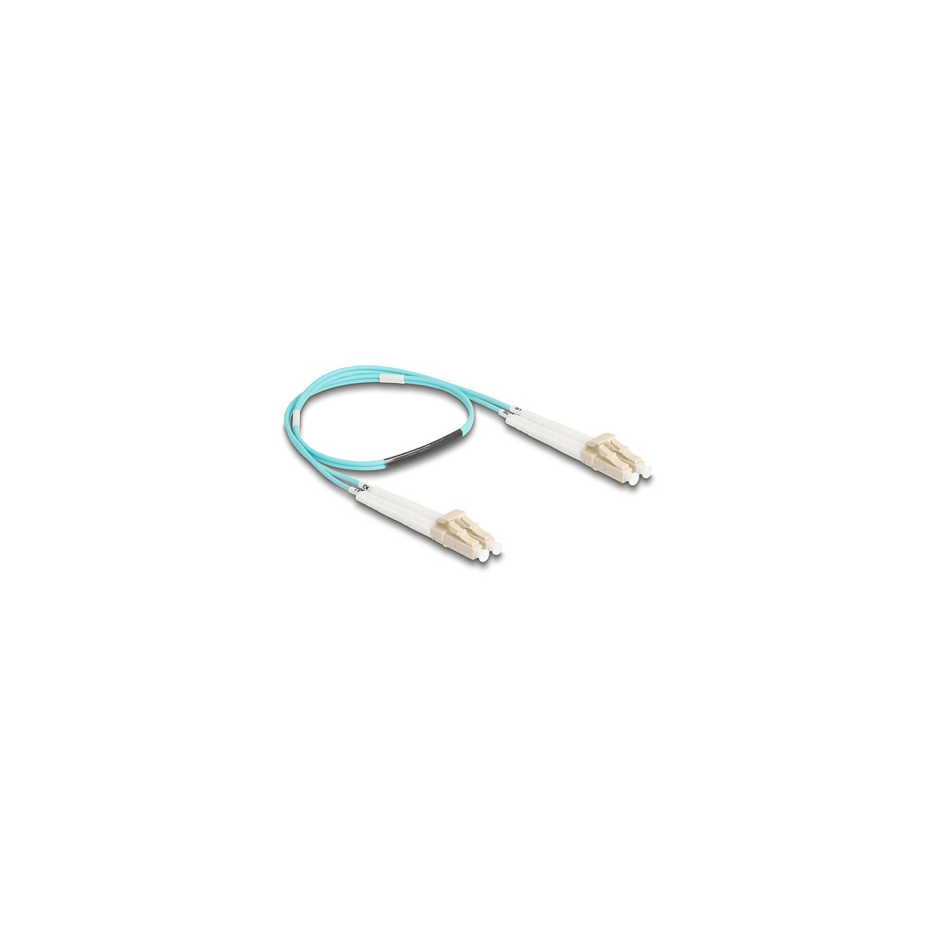 Buy Delock LWL Kabel LC Duplex zu LC Duplex Multimode OM3 winkelbar 0,5 m in Cyprus, Nicosia, Limassol, Larnaka, Pafos